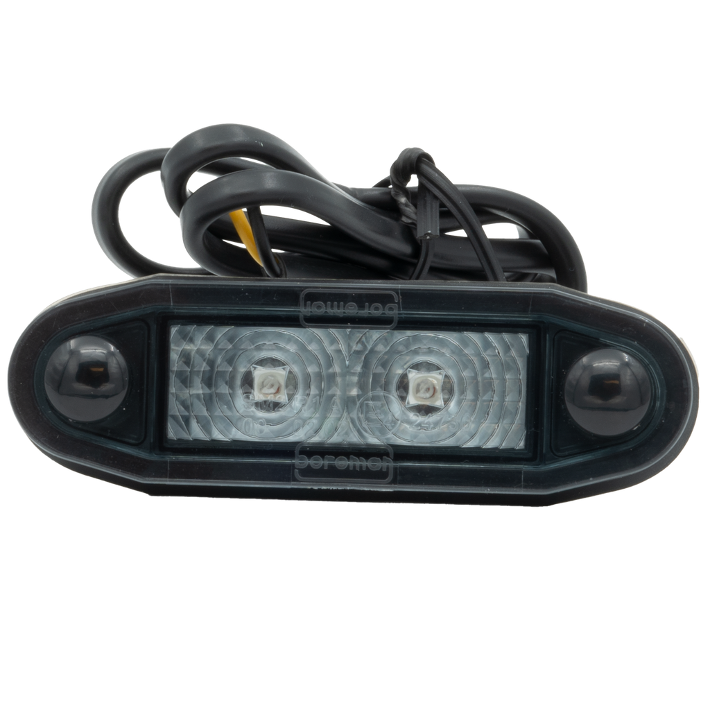 Boreman Easy-Fit LED Position Light - Red (smoke lens)