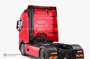 Stainless Steel Light Strip for Roof Spoiler Volvo FH4B & Aero | Black