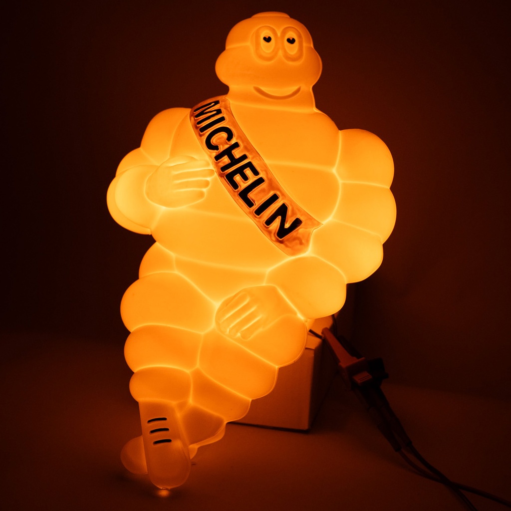 Old School Michelin Man with LED Lighting