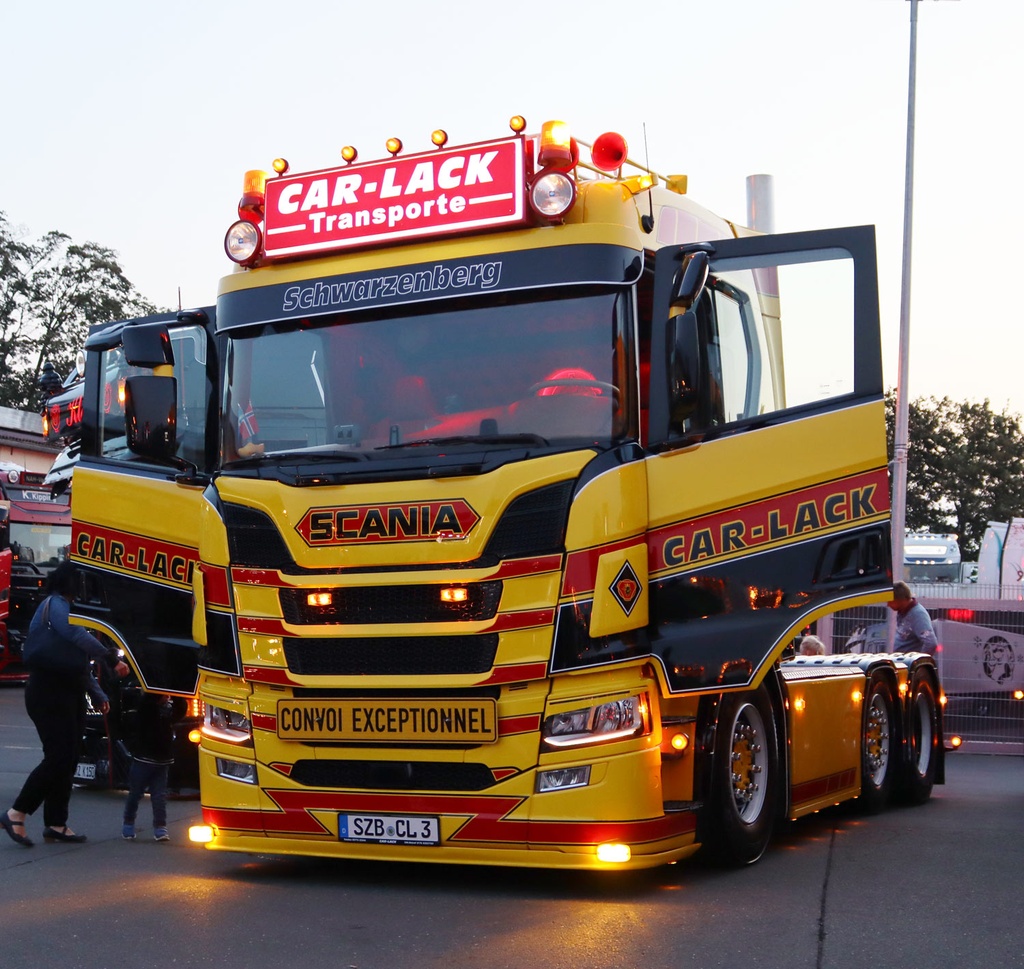 XL Sunvisor "FLAT" for Scania NextGen 2017+ | Height 30cm