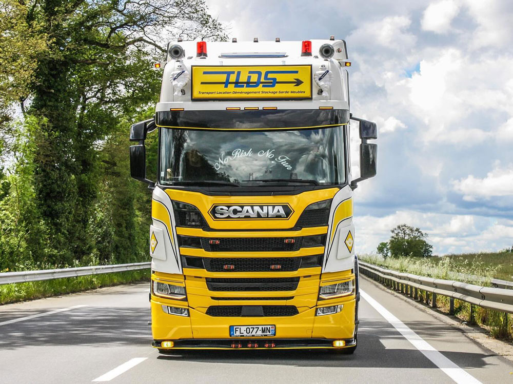 XL Sunvisor "BOW" for Scania NextGen 2017+ | Height 35cm