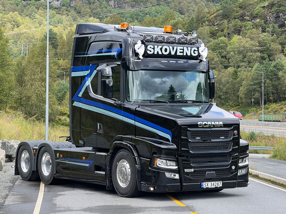 XL Sunvisor 'THOR' for Scania NextGen 2017+ | Height 30cm