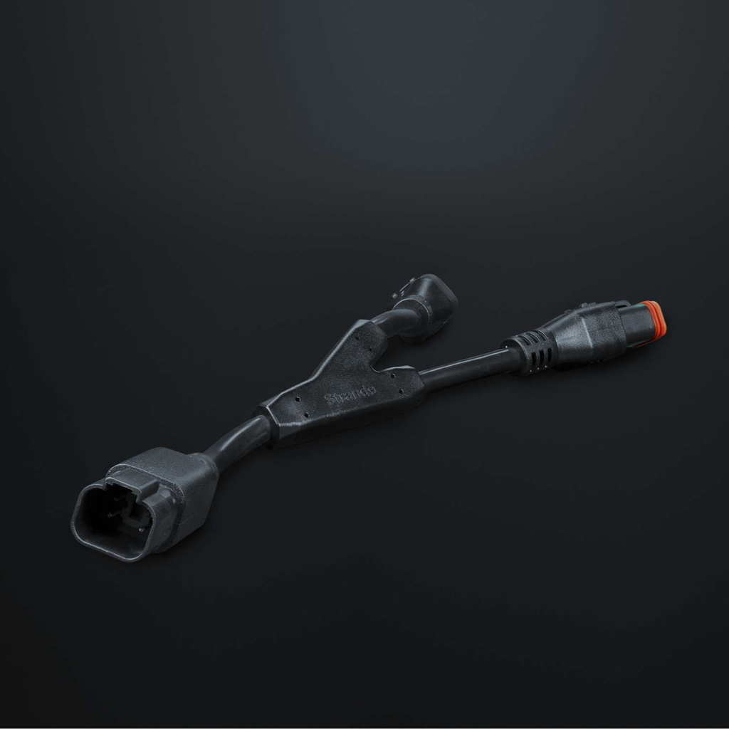 Strands PRO DT-4PIN to 2 x DT-2PLUG Splitter