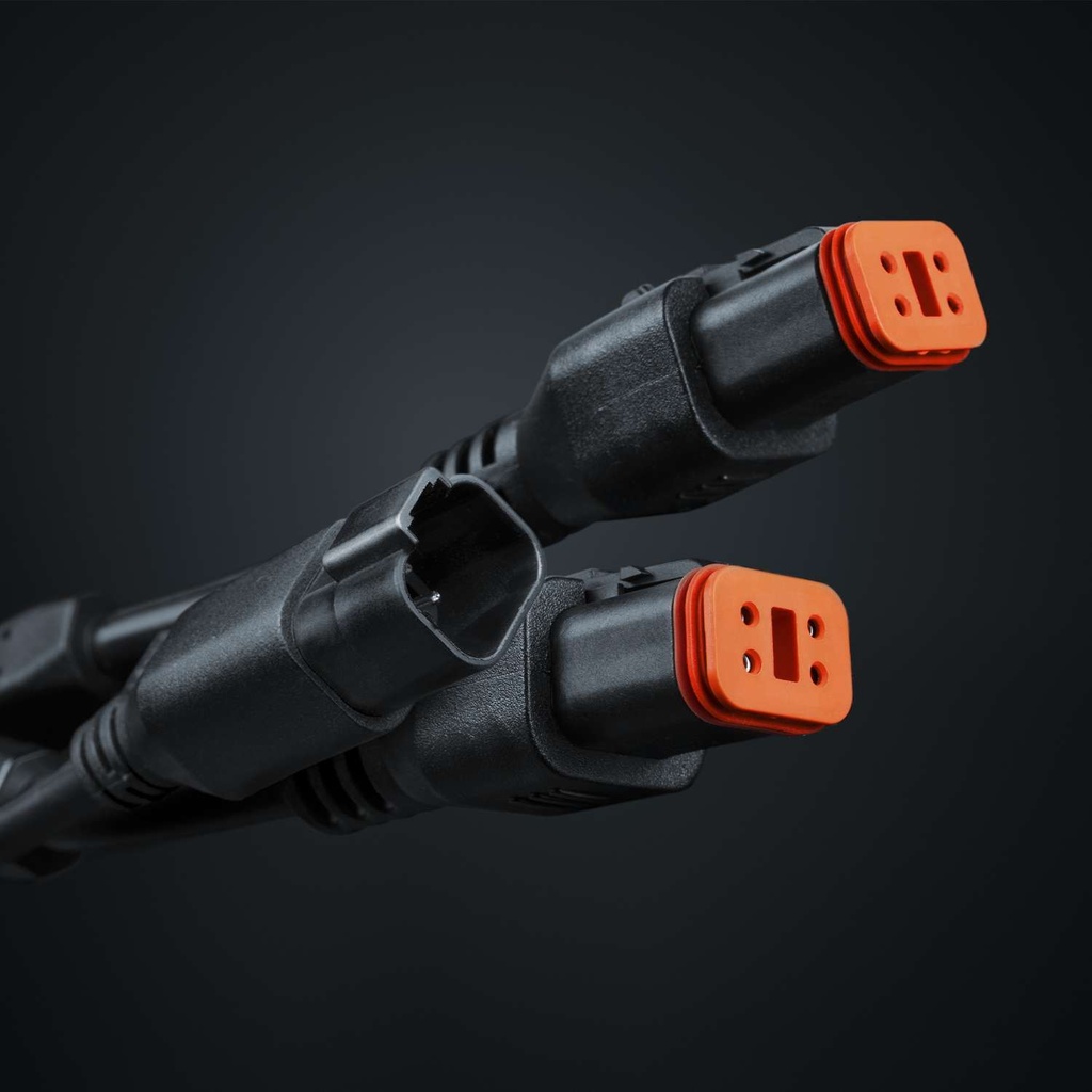 Strands PRO DT-4PIN to 2 x DT-4PLUG Splitter