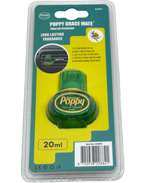 Poppy Liquid Air Freshener 20ml | Pine