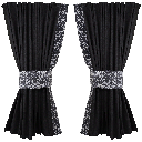 Nedking Side Curtains | Danish Grey | 95cm