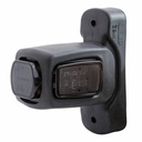 Sidemarker Rubber Arm Freedom LED 3 Colors - Left