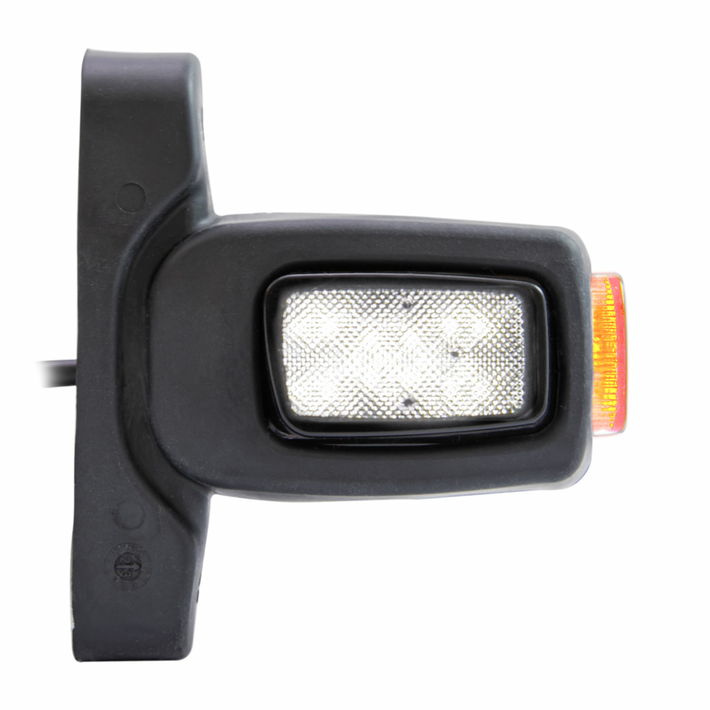 Sidemarker Rubber Arm Freedom LED 3 Colors - Left