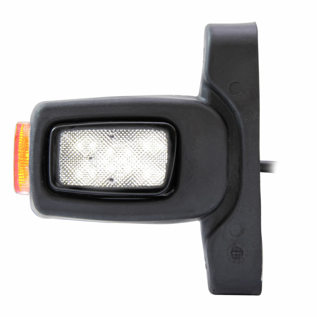 Sidemarker Rubber Arm Freedom LED 3 Colors - Right