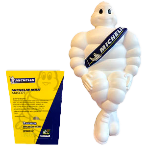 Originele Michelinpop 40cm Met LED Verlichting