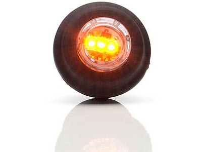 LED Positielicht / Zijmarkeringslicht Ø29mm | Oranje