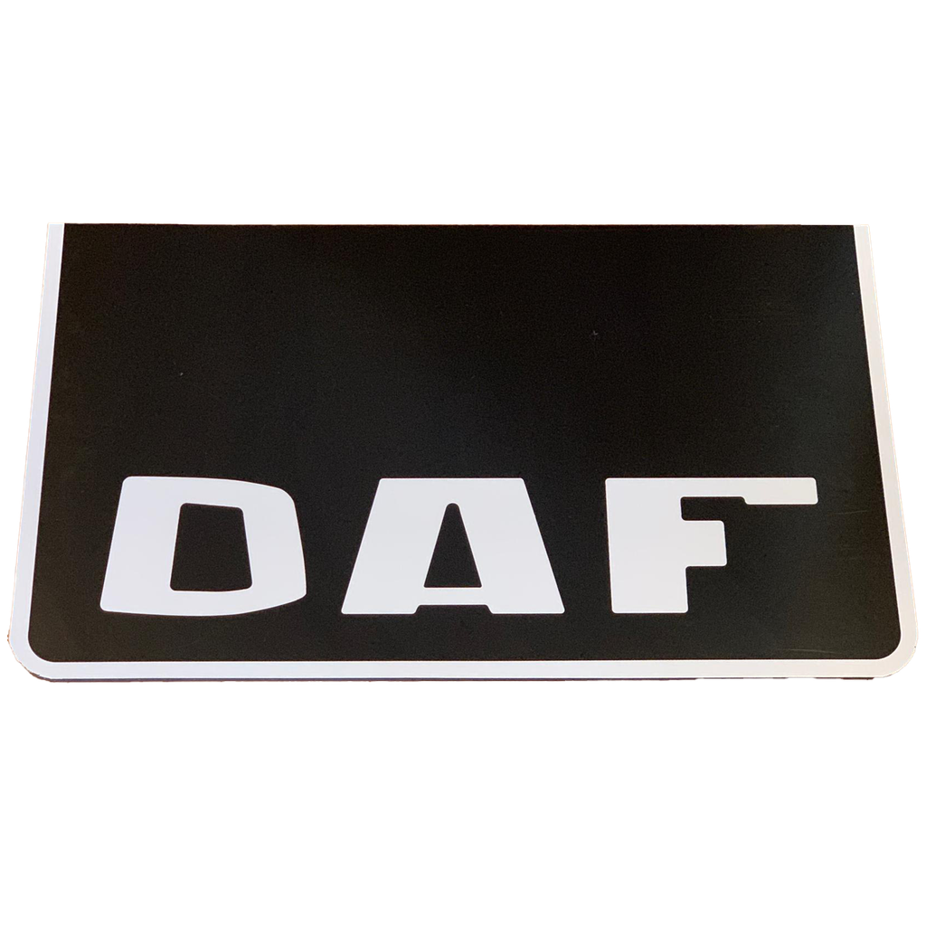 Mudflap with Old School DAF Logo | 60x35cm