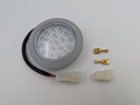 LED Interior Lamp 24V Ø55mm | Amber