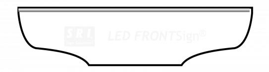 SRI FrontSignLED 24V for Mercedes Actros MP3 (127)