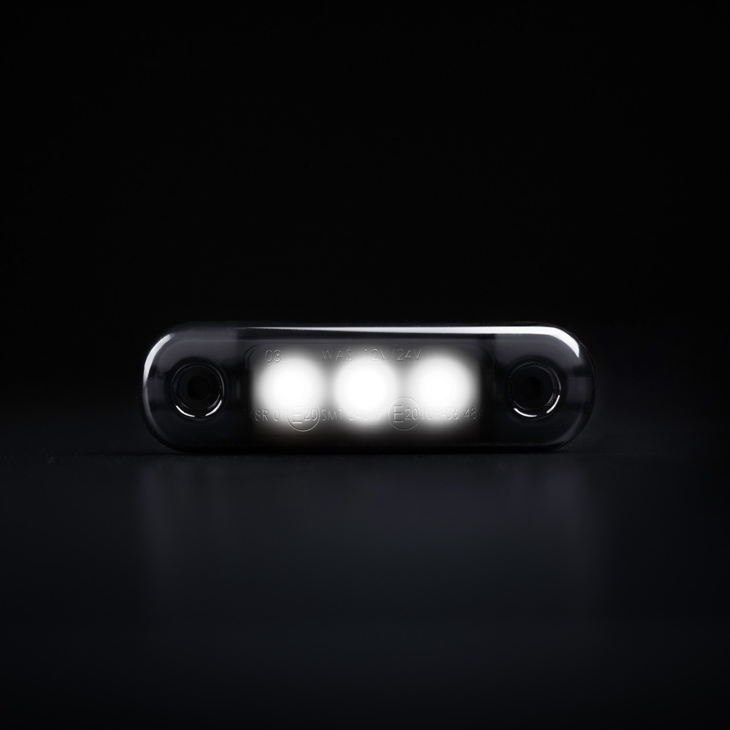 Dark Knight Super Dark LED Position Light - White