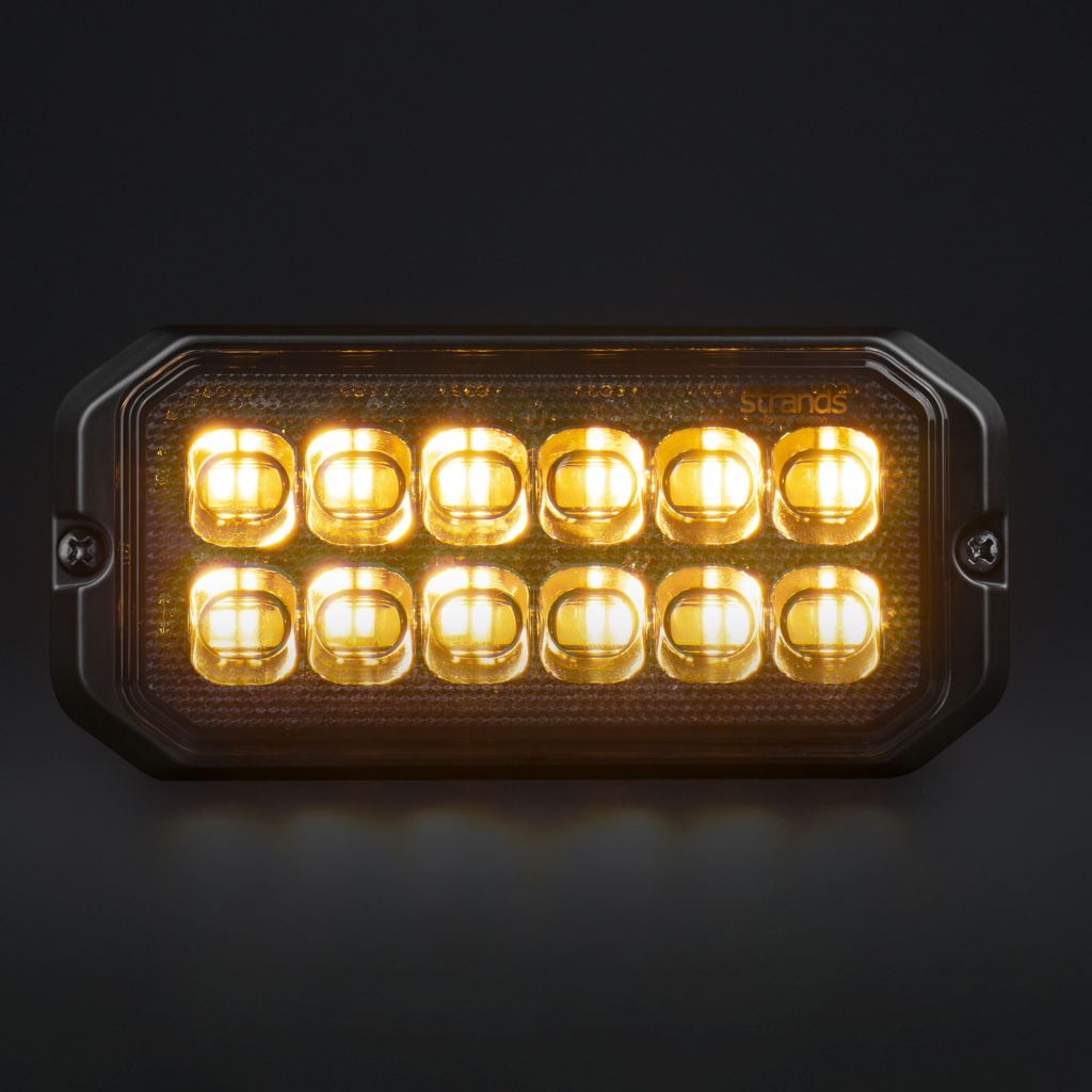 Dark Knight LED-flitser 12-LED - Dual Color