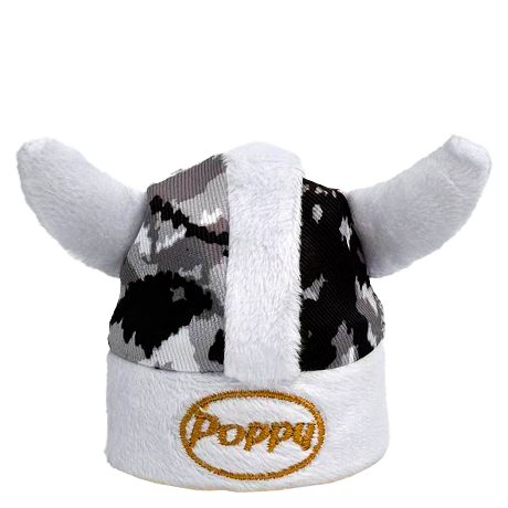 Poppy Viking Helm - Deense Pluche
