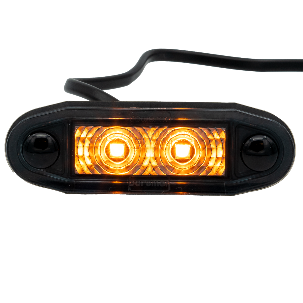 Boreman Easy-Fit LED Position Light - Amber (smoke lens)