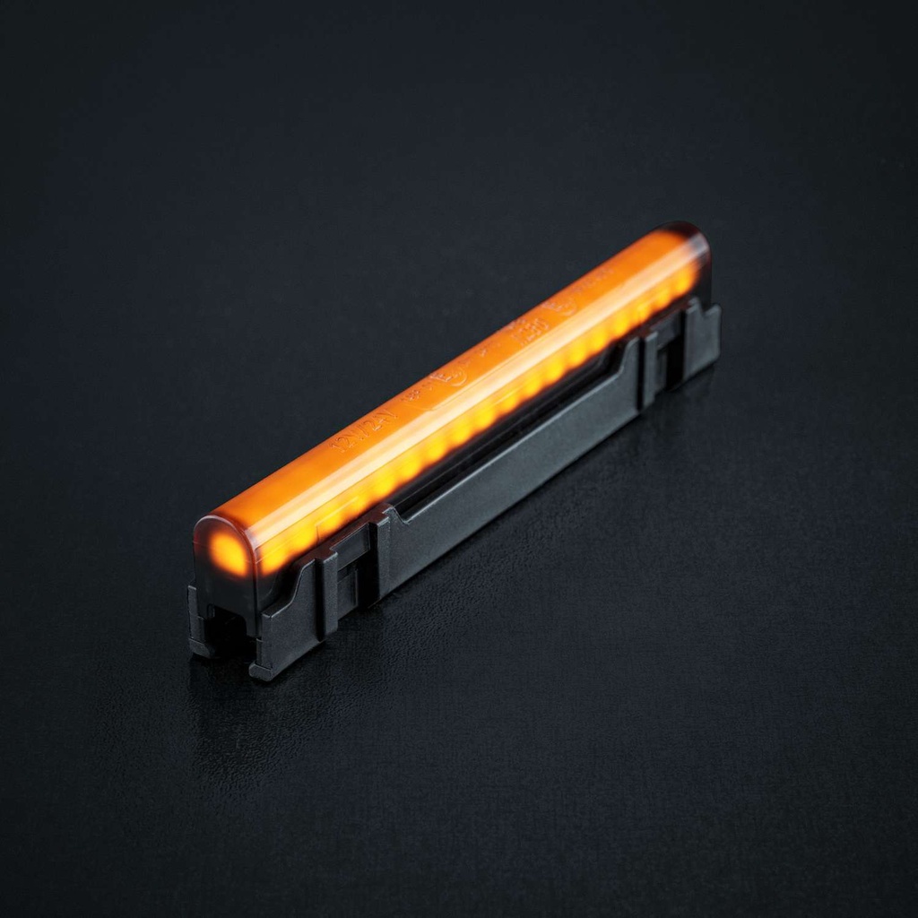 Freedom Dark Line Positielicht Oranje | Kort