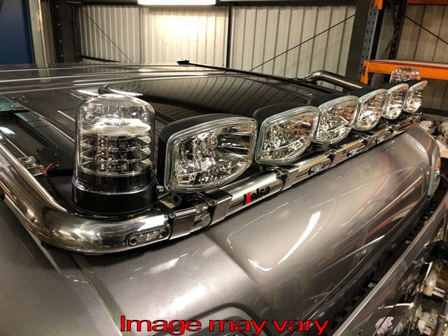 Stainless Steel HiBar for Scania R&S NextGen Normal Cab | Wide Model - Roof Mounting