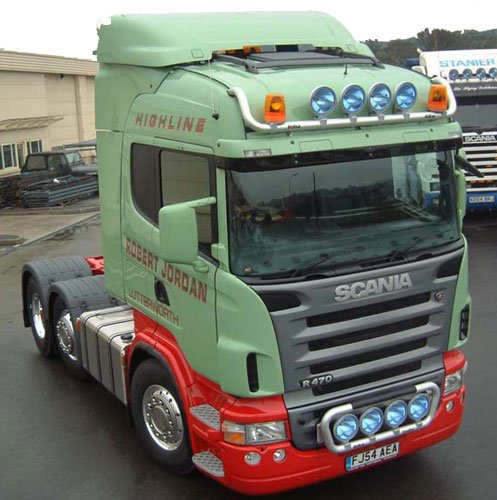 Aluminium HiBar voor Scania R-Serie Highline | Drop-Down