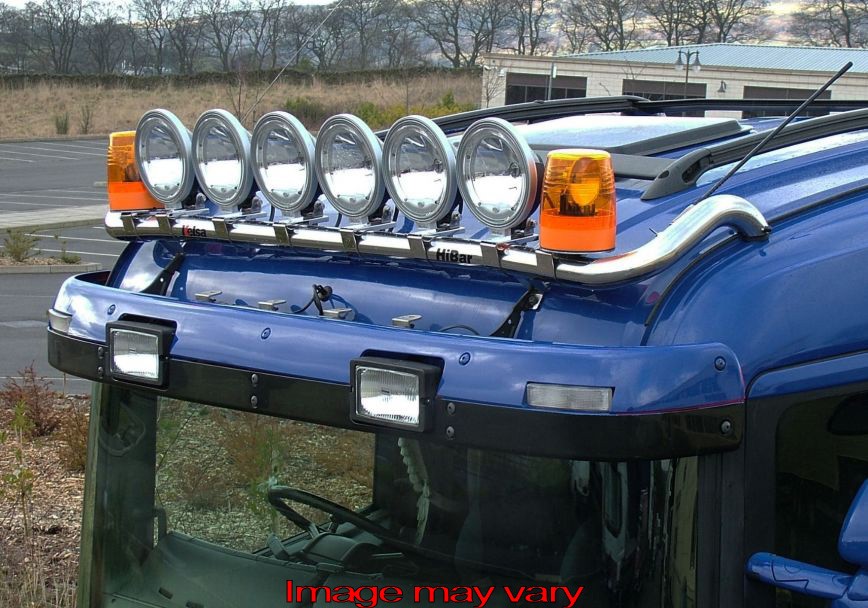 RVS HiBar voor Scania 4 & R-Serie Slaapcabine | Hoge Montage