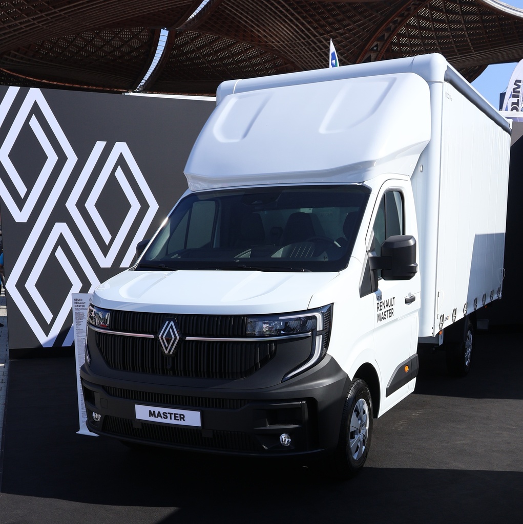3D Spoiler voor Renault Master 2024+ | Hoogte 61cm