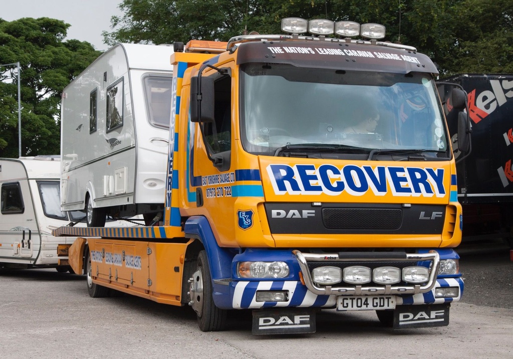 Aluminium HiBar voor DAF LF 2001+ met Zonneklep