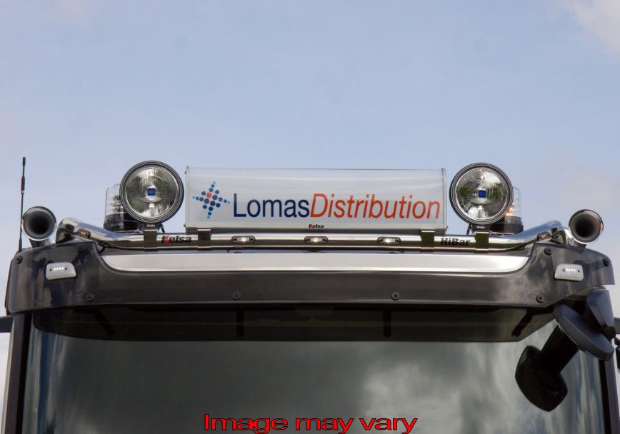 Stainless Steel HiBar for Mercedes Actros MP4 & MP5, Antos & Arocs ClassicSpace | Drop-Down