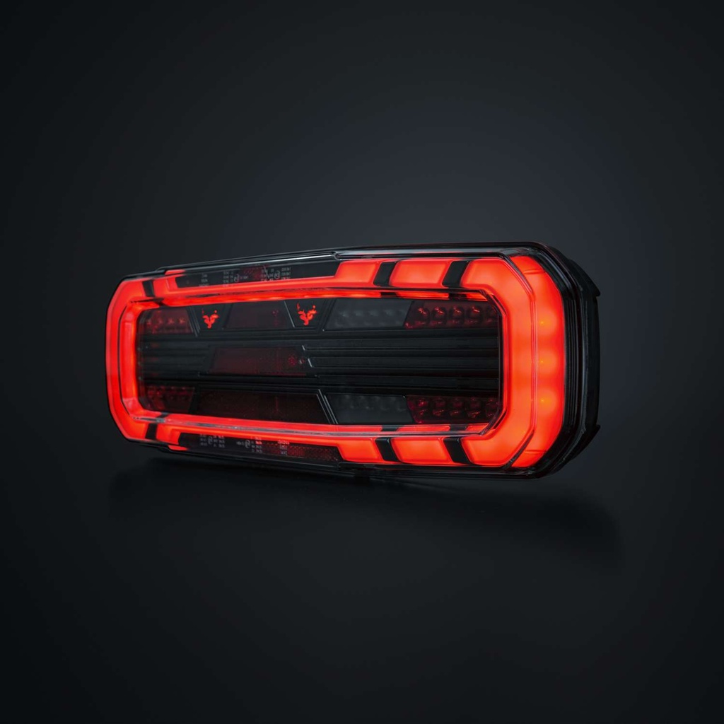 Freedom Dark 5-Functie Achterlicht voor Trailers | Rechts