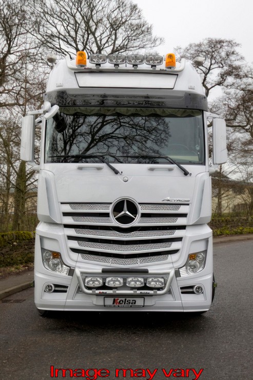 Aluminium HiBar voor Mercedes Actros MP4 & MP5 GigaSpace | Drop-Down