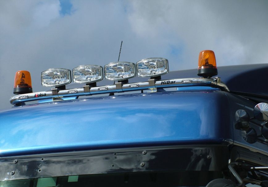 Aluminium HiBar voor Mercedes Atego / Axor met Hoog Dak | Dakmodel