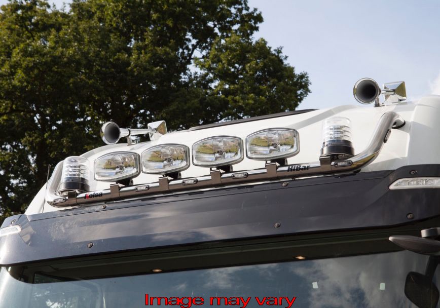 Stainless Steel HiBar for Iveco Stralis Cube Active Space/Time High Roof Sleeper 2007+