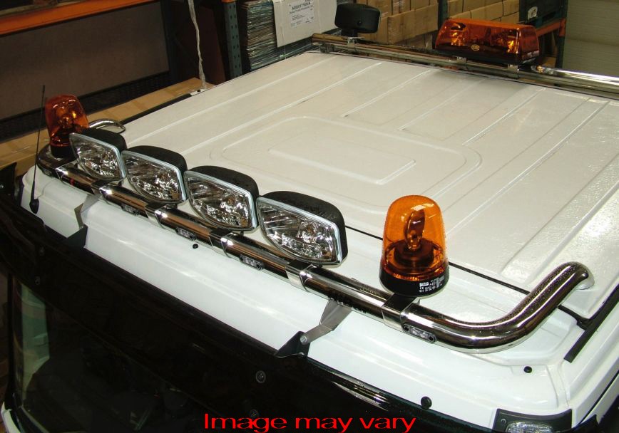 Stainless Steel HiBar for Iveco Trakker Low Day/Sleep Cab 2008+