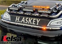 Aluminium VisorBar voor NGD DAF XF, XD & XG | 5 Witte LEDs