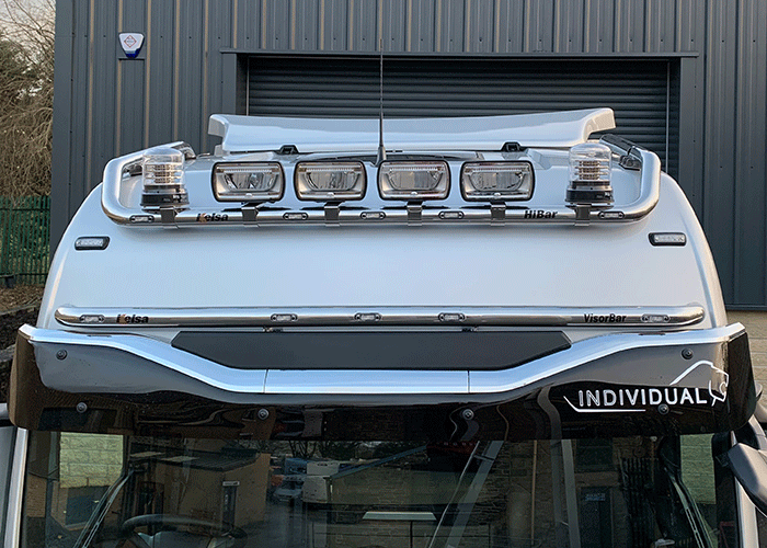 RVS HiBar voor MAN TG3 GX | Breed Model Drop-Down