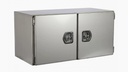 Toolbox Stainless Steel with Double Doors - 1000x500x500mm
