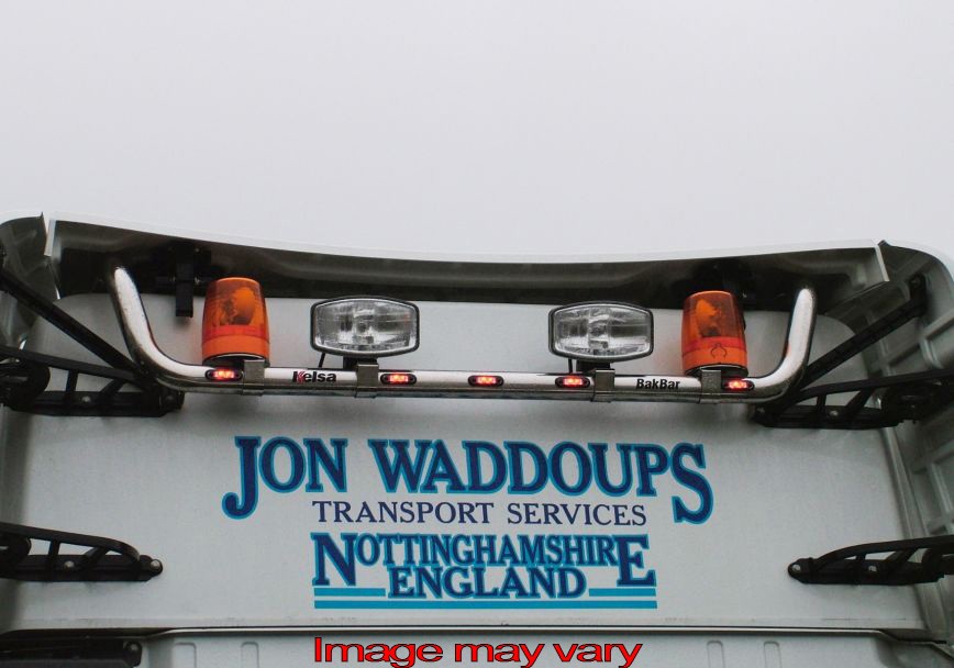 Aluminum BakBar for Iveco Stralis Cube & Hi-Way High | Drop-Down