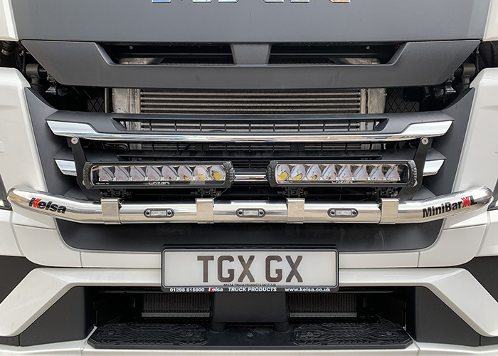 Stainless Steel MiniBar XL for MAN TG3 GX & GM Cab