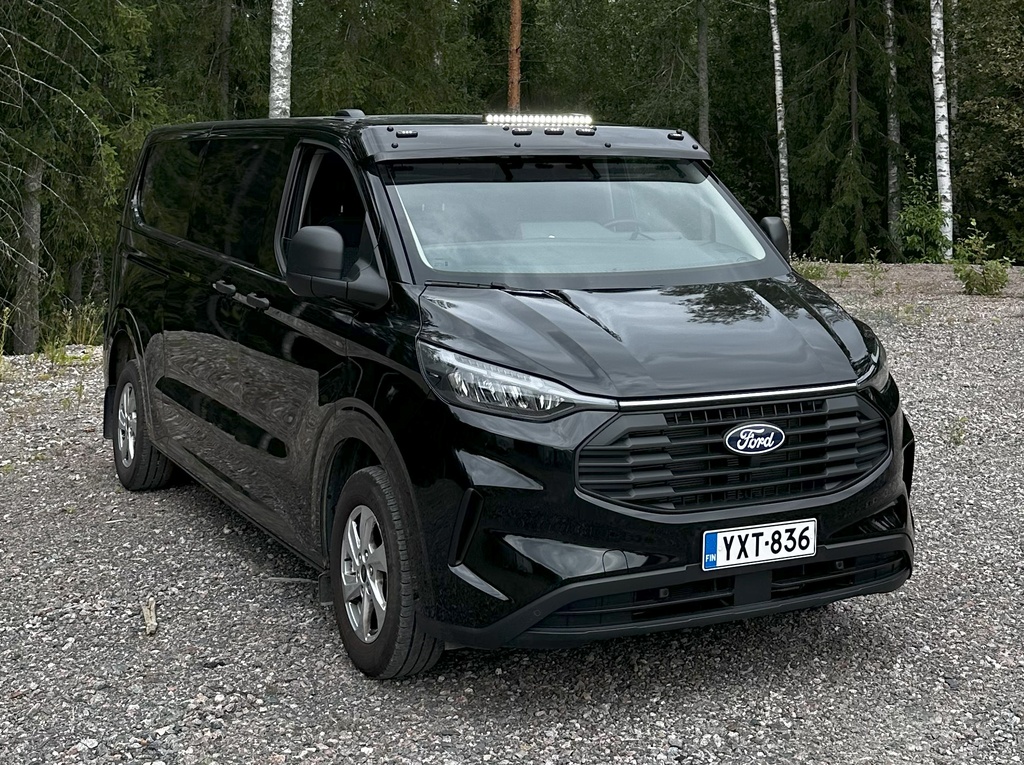 Zonneklep voor Ford Transit Custom & Volkswagen Transporter T7 2024+ | 5 Positielichten + LED Bar