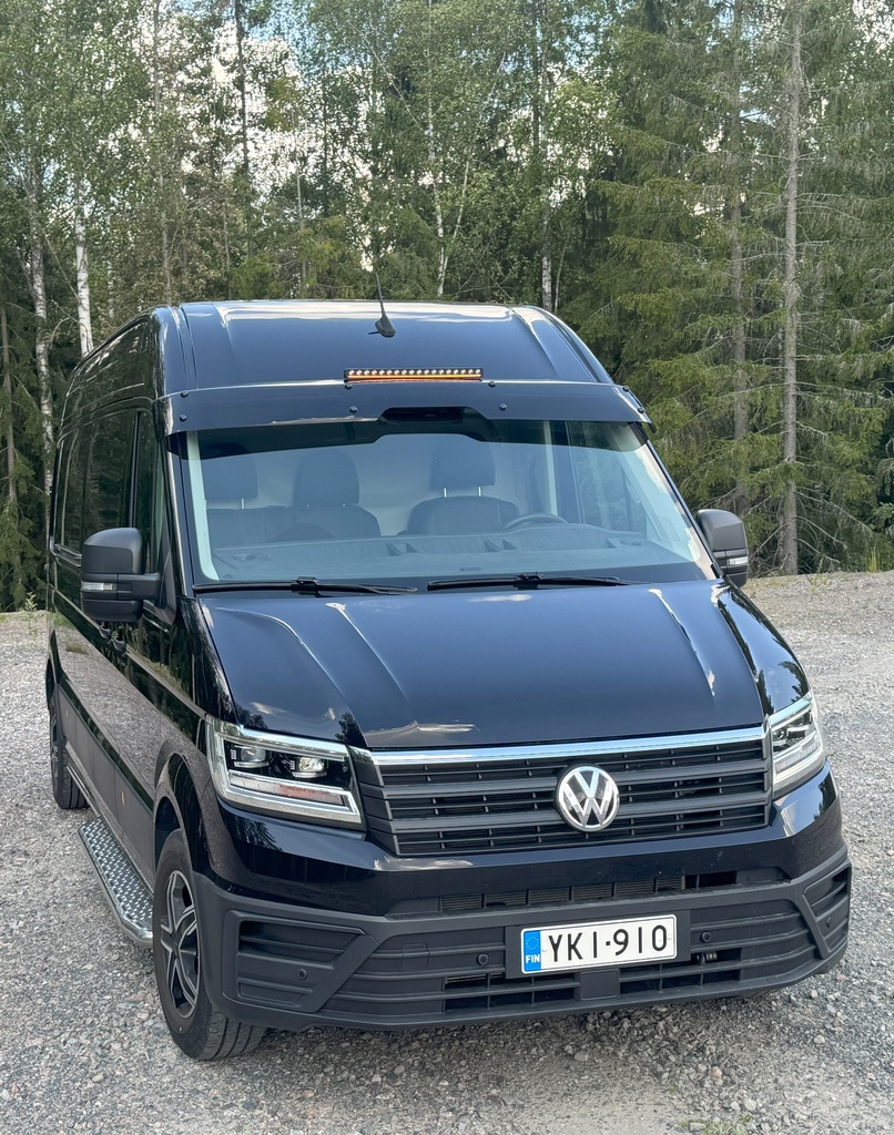 Sunvisor for Volkswagen Crafter & MAN TGE 2025+ | SENSOR CUTOUT | LED Bar