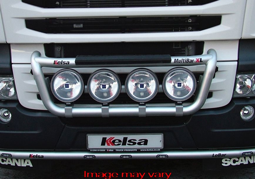 Aluminium MultiBar XL voor Scania R1 met Bouwbumper