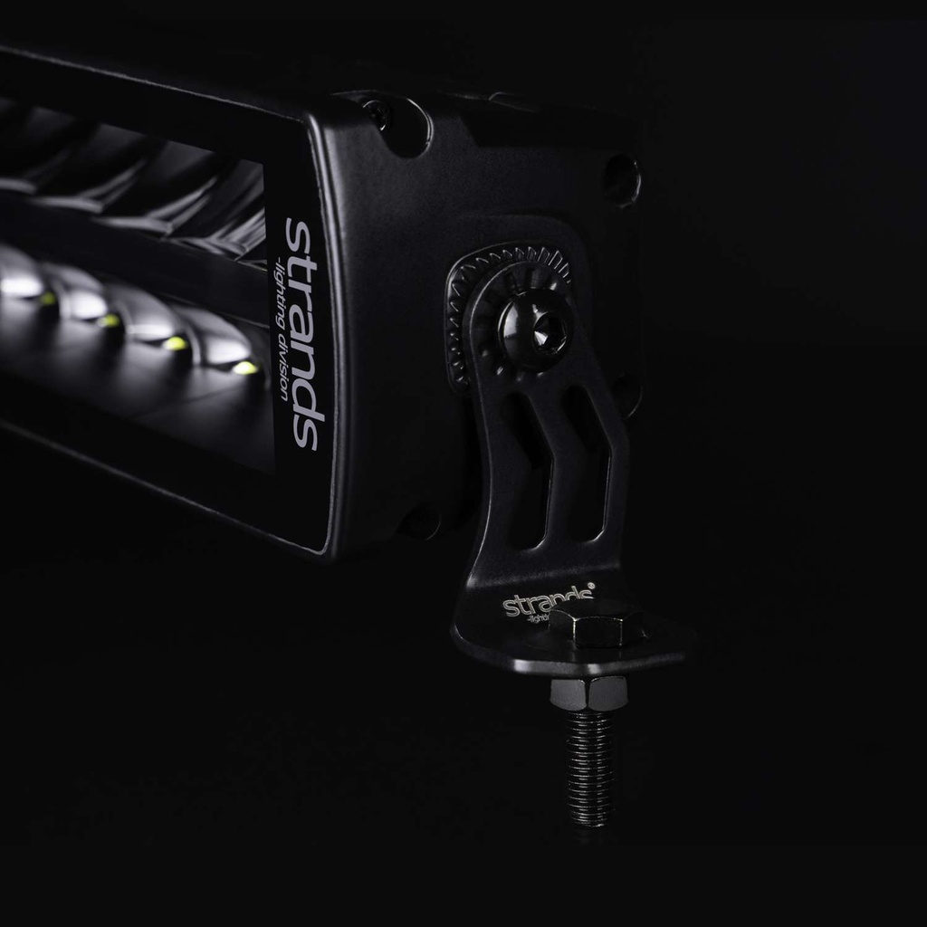 Side Brackets for Siberia Double Row LED Bars (DR, NL, DRT, RT, NG & DRC)