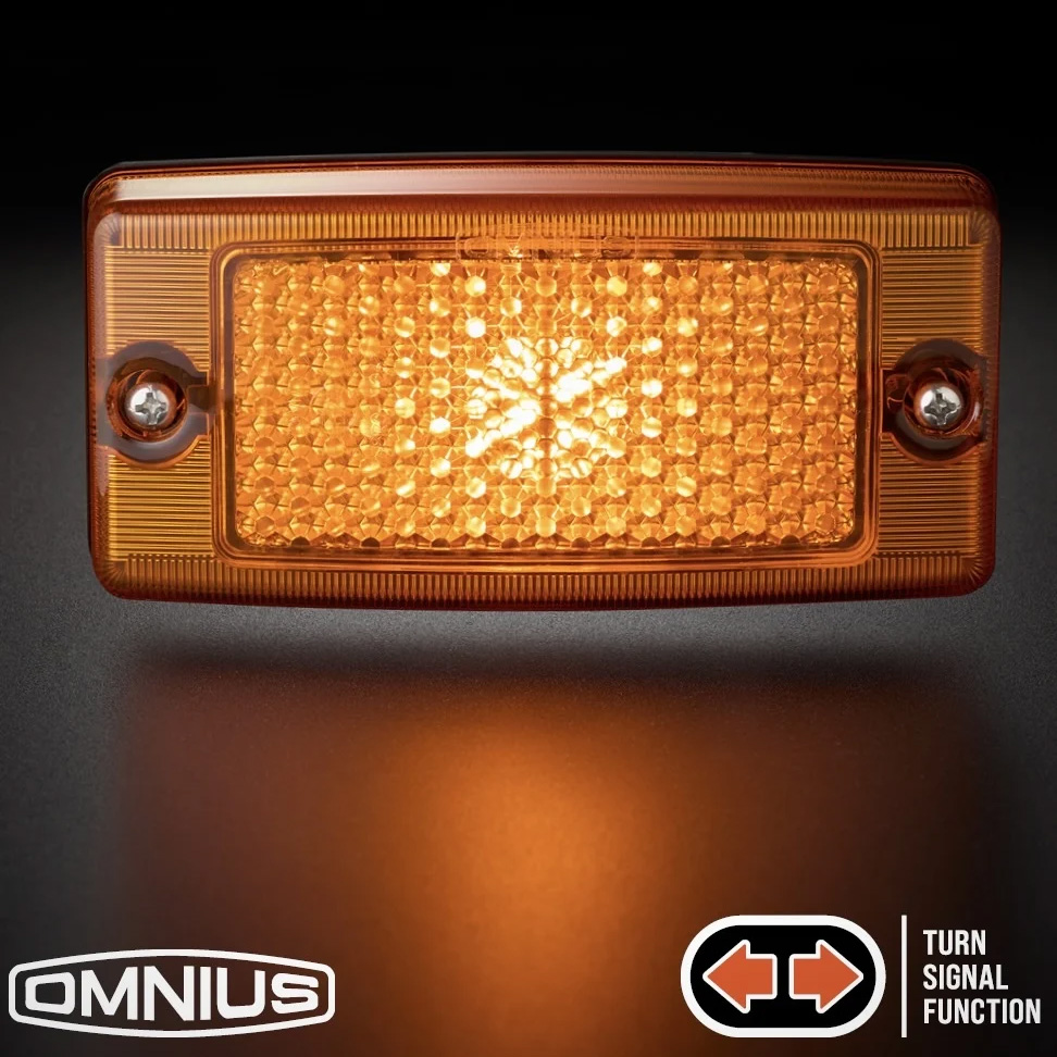 Omnius LED Indicator Amber