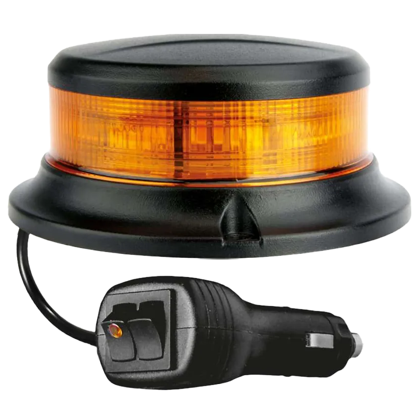 Amber Warning light | Magnet Mount + Cig Plug