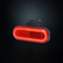 LED Positielicht Achter Extra Smal | Rood