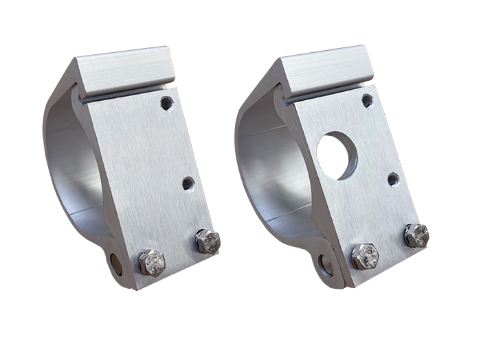 Set Aluminium Montageklemmen voor Luchthoorns