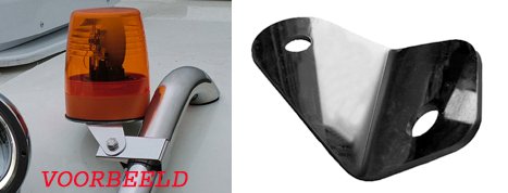 Stainless Steel Angle Mounting Plate for Beacon