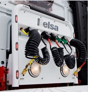 Aluminium AirBar voor DAF XF106 | 6 Rode LEDs