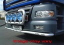 Aluminium LoBar voor DAF CF65/75/85 2001+ - 5 Oranje LEDs